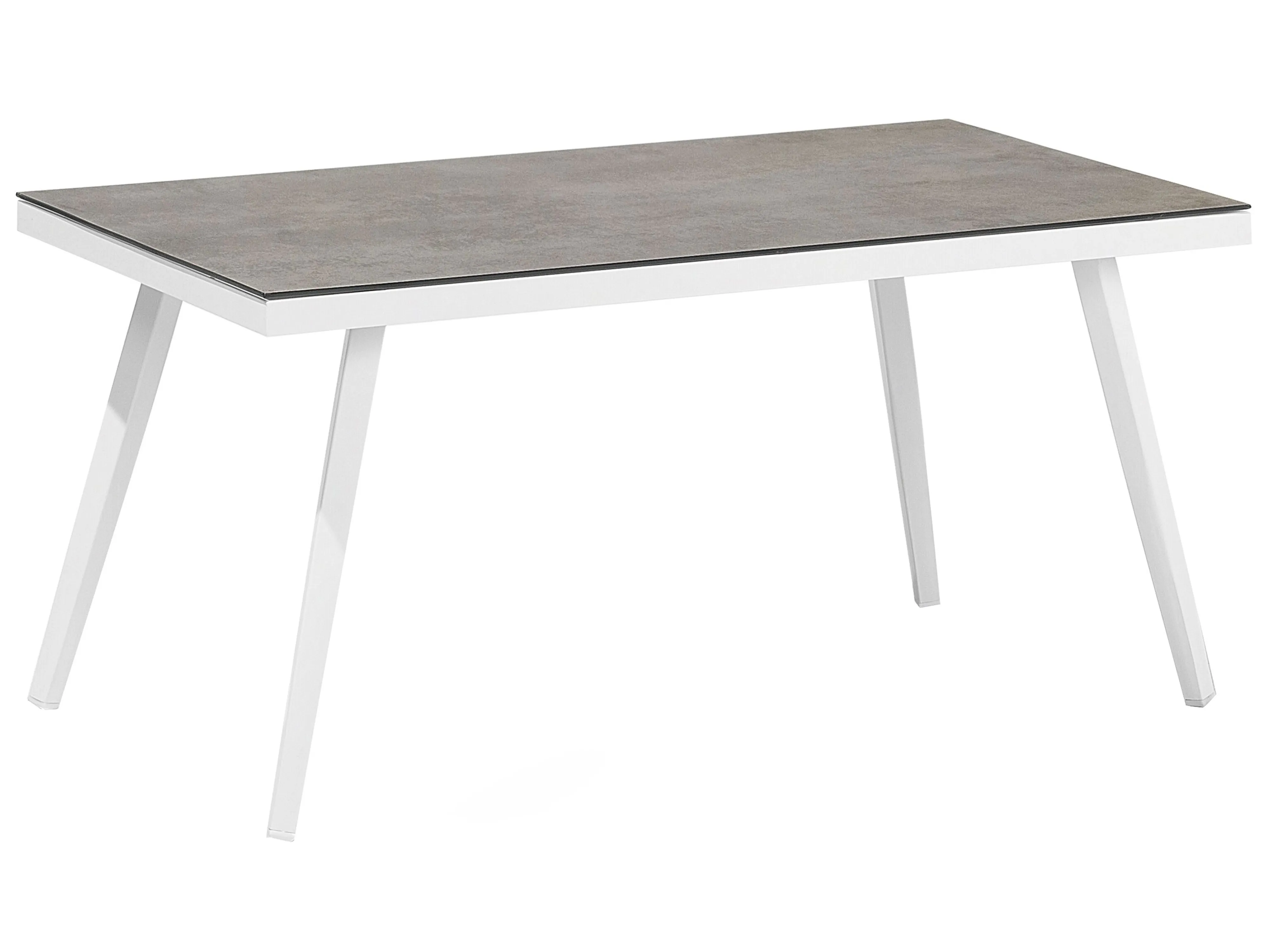 Loungeset met tafel 4-zits LATINA Metaal Grijs