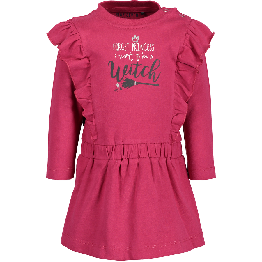 BLUE SEVEN Girls Wirkkleid Magenta