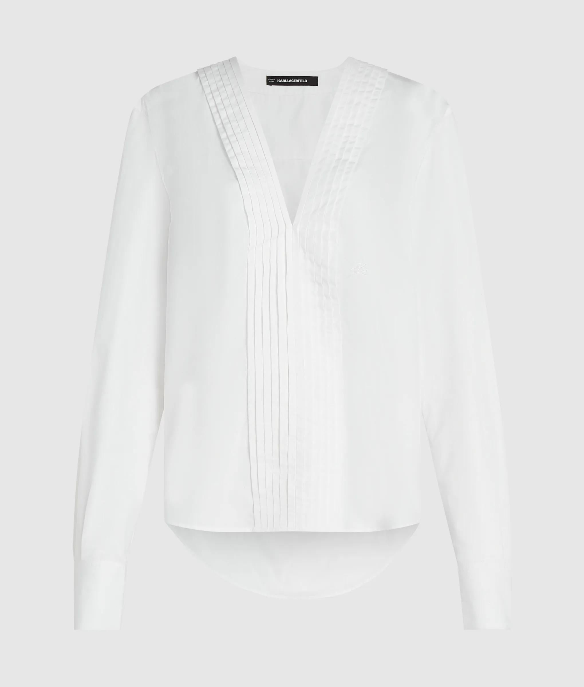 KL Studio shirt met V-hals