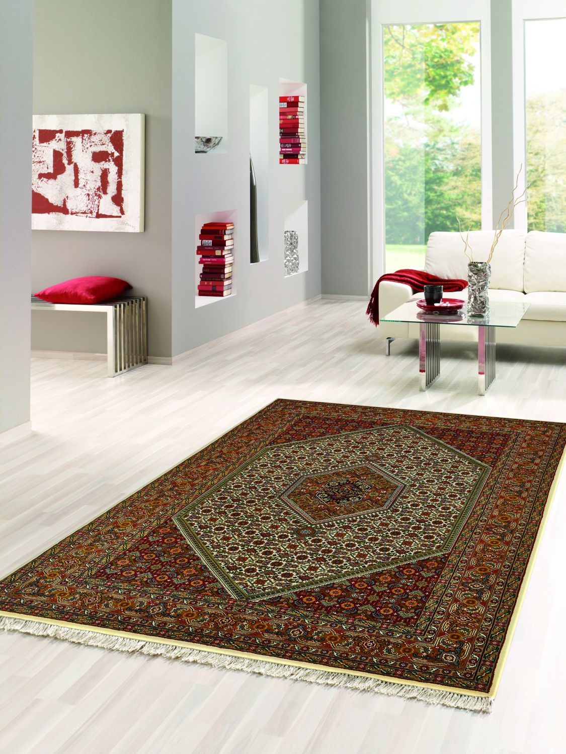 Teppich Classic Bidjar beige