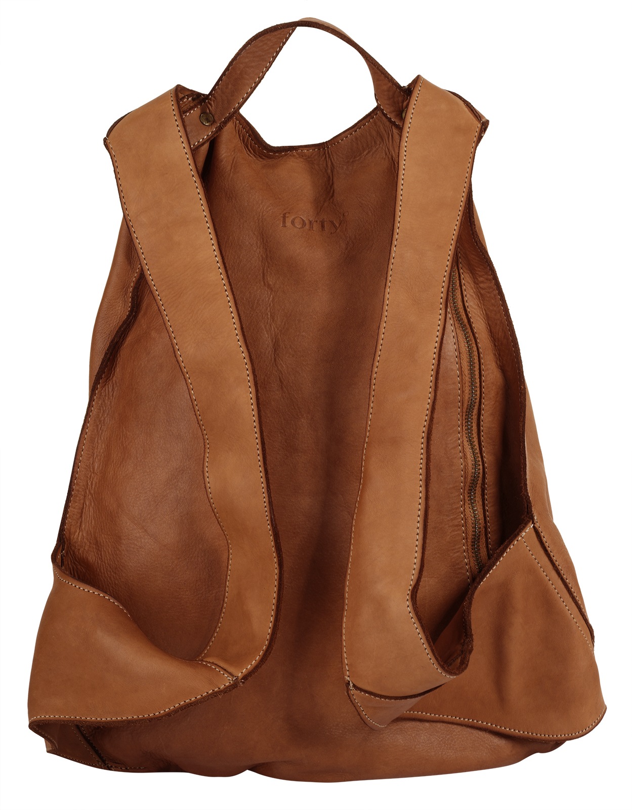forty° Tagesrucksack echt Leder, Made in Italy