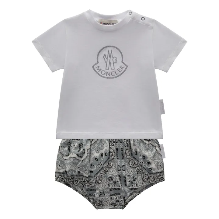 Moncler Ensemble T-shirt Bloomer | Blanc