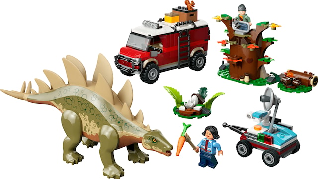 Dinosauroppdrag: Finn stegosaurusen LEGO® Jurassic World (76965)