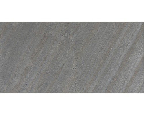 Echte steen mica schist SlateLite flinterdun 1,5 mm D-Zwart 315° 61x122 cm