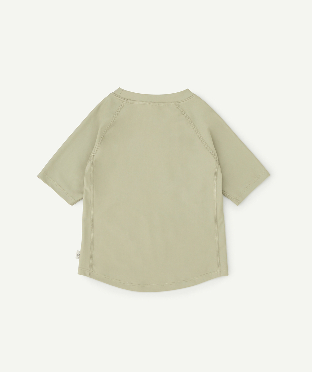 LASSIGT-SHIRT VERT ÉLEPHANT ANTI-UV BÉBÉ