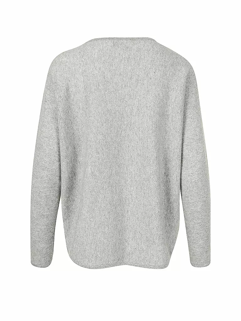 DAVIDA Kaschmirpullover grau