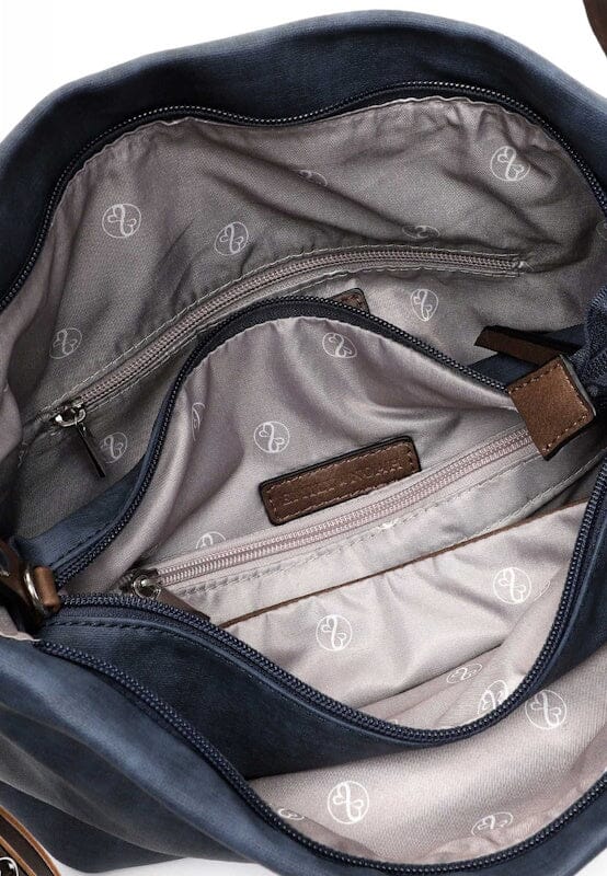 Emily & Noah Elke Bag in Bag Buidel Blue/Taupe