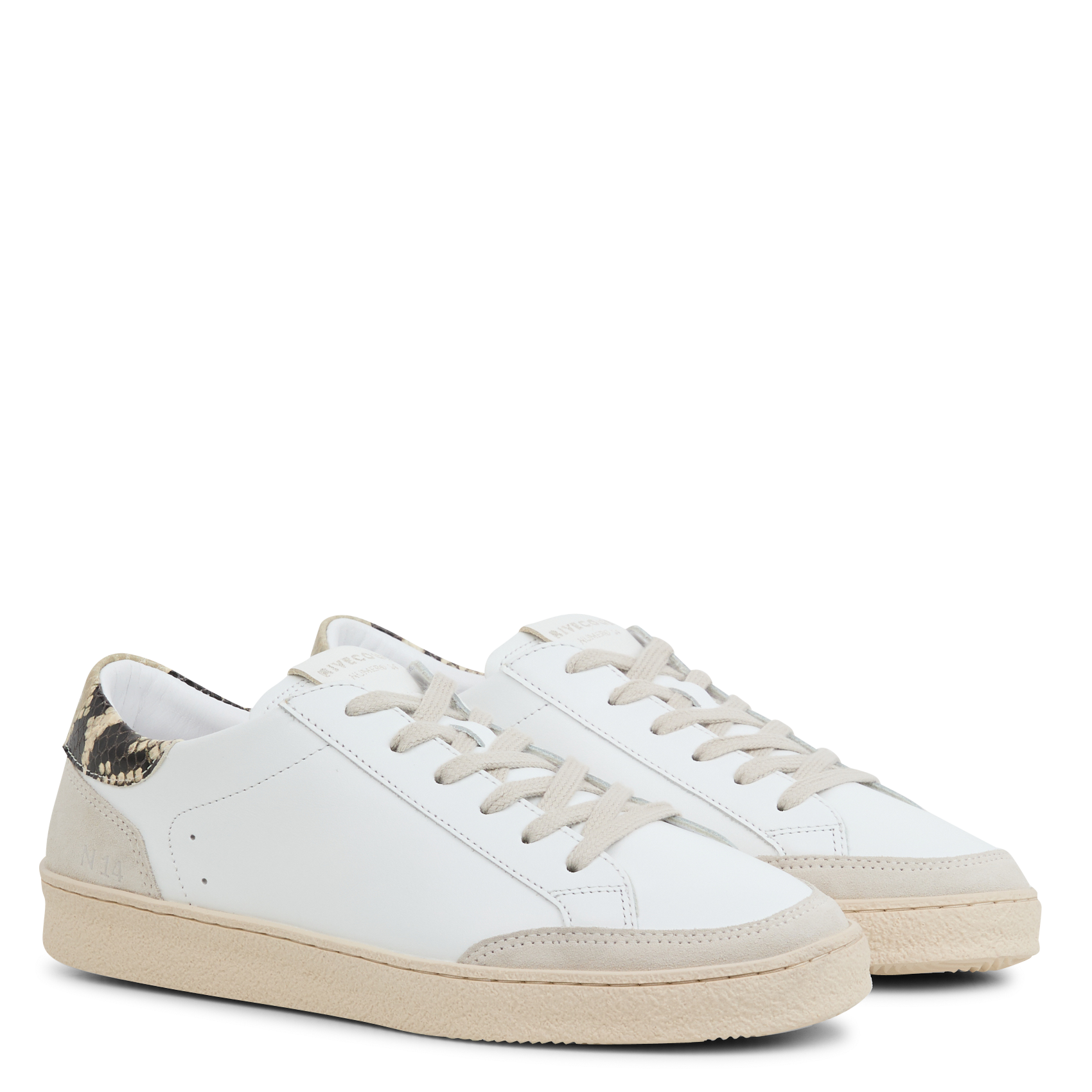 BASKETS 14 - Baskets basses en cuir | Blanc