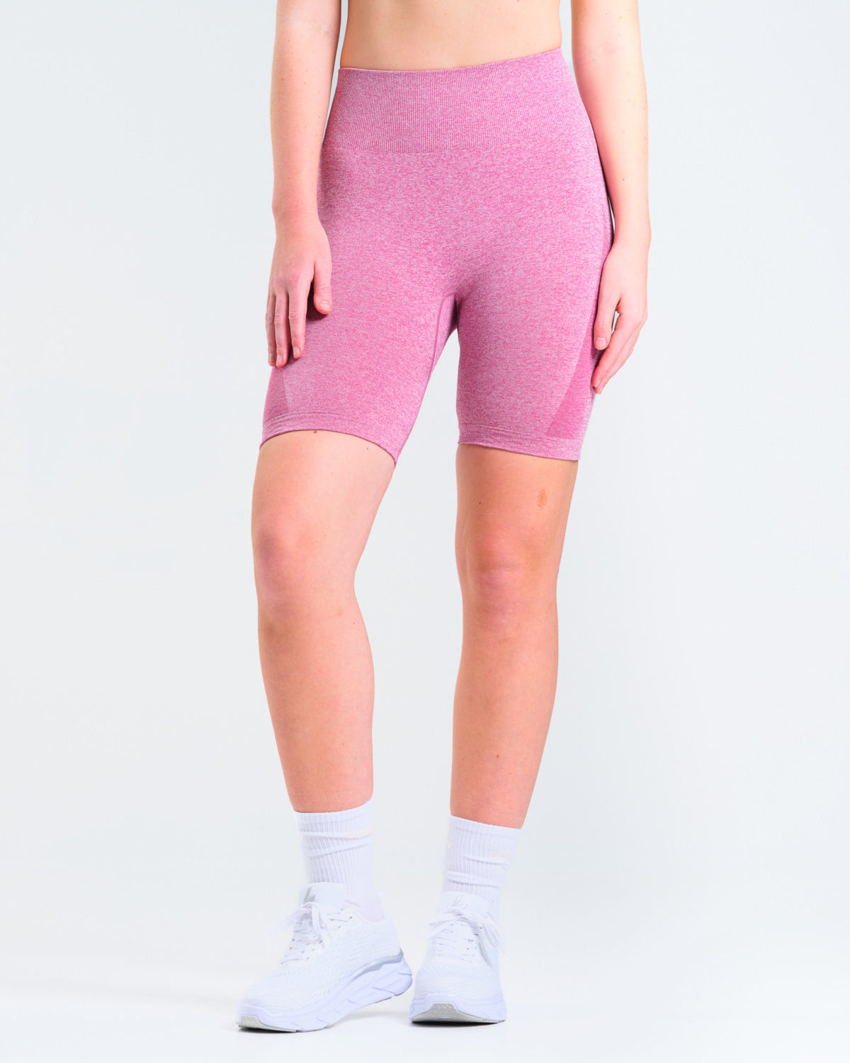 LEVITY Solar Seamless Shorts Pink Violet Marl