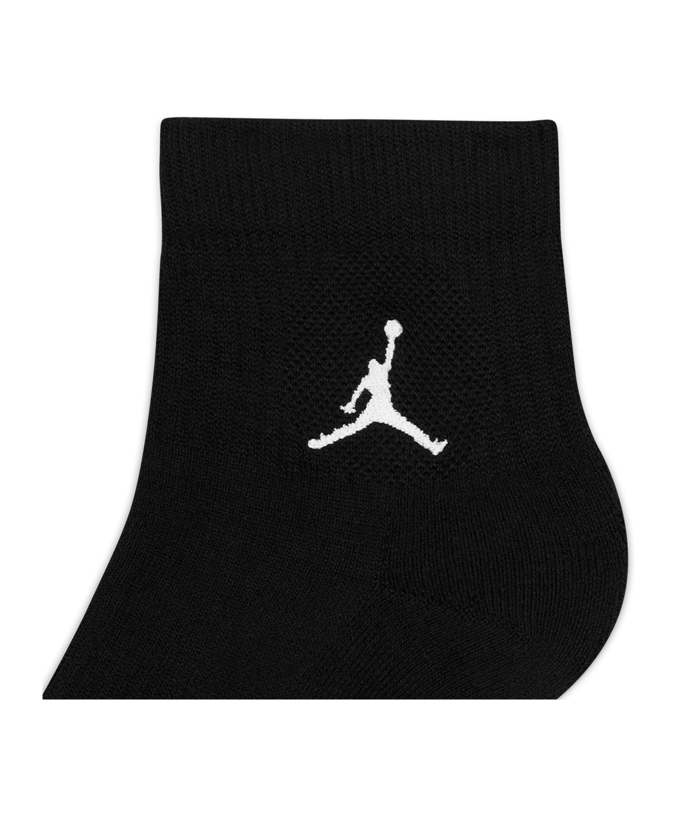Jordan Everyday Ankle Socken 3er Pack Schwarz F010