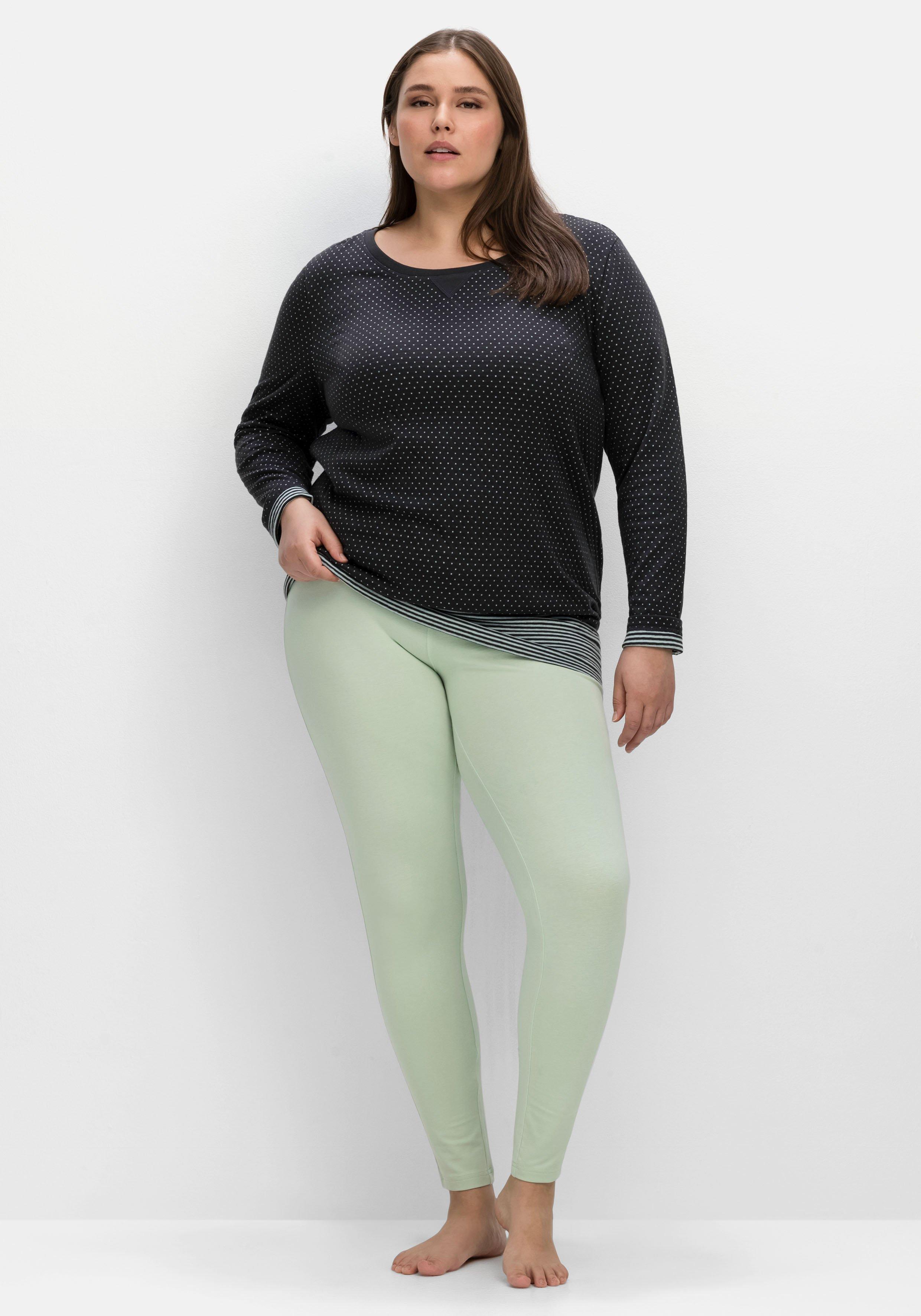 Doppelpack Relax-Leggings in Knöchellänge