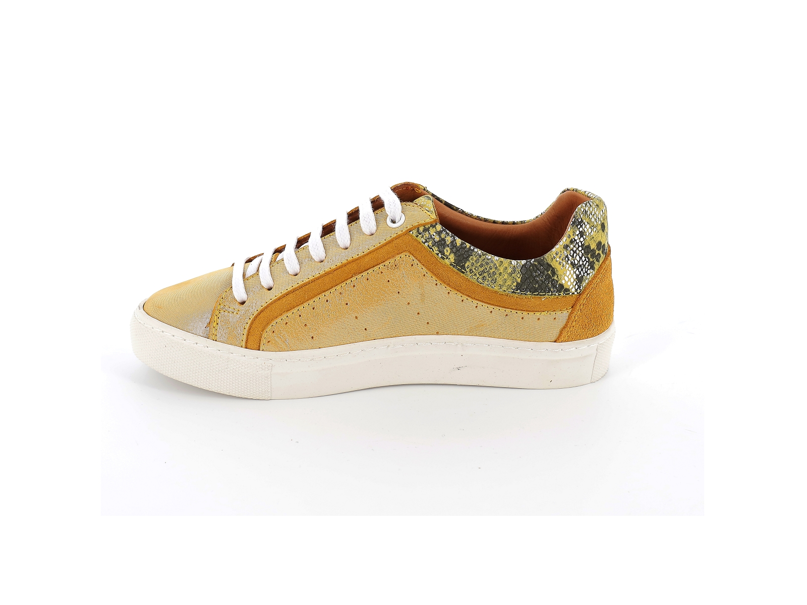 K brand-CLAN Cuir Jaune