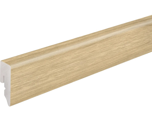PVC plint KU48L notenhout 15 x 38,5 x 2400 mm