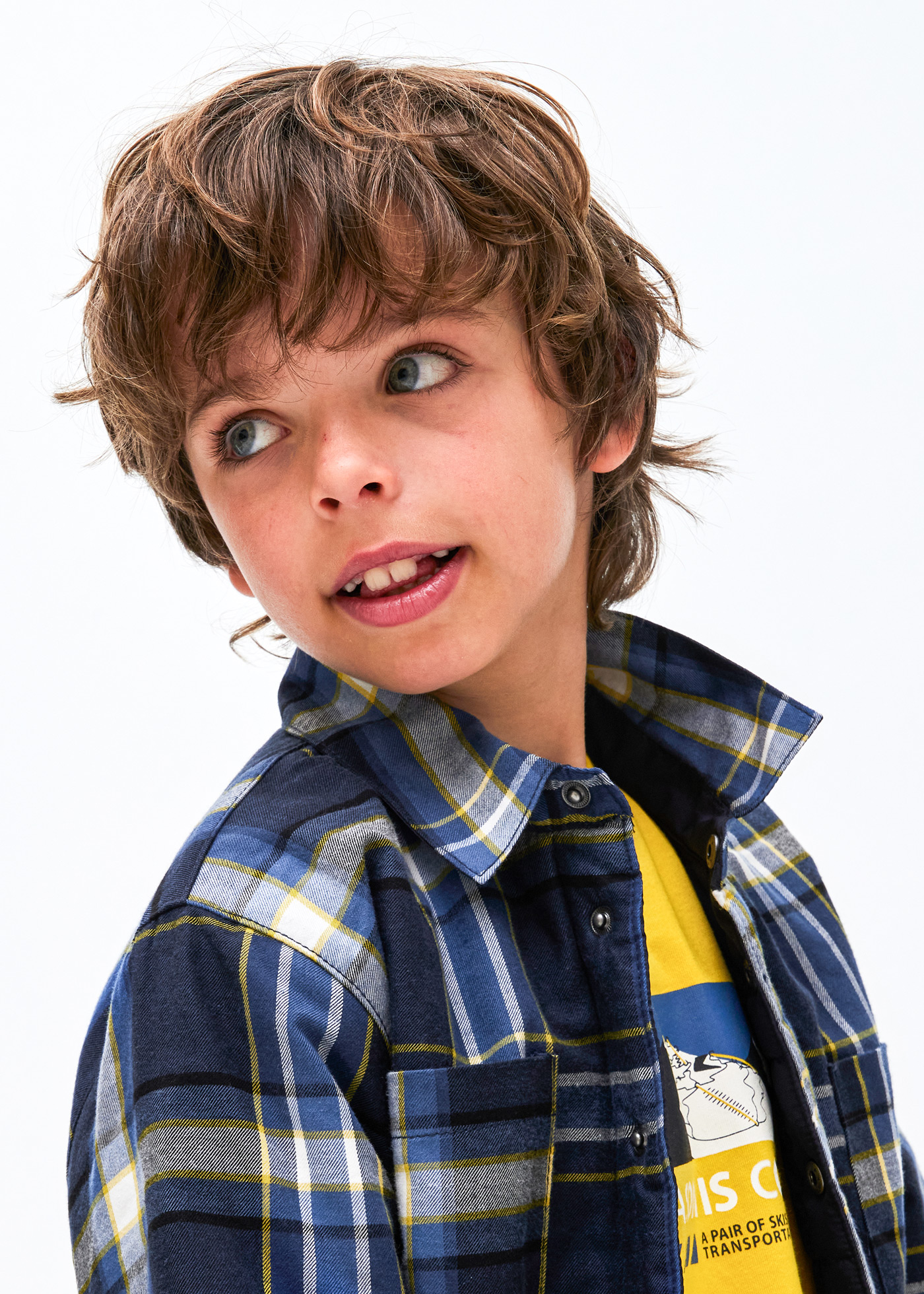 Sobretudo reversível Better Cotton para meninos