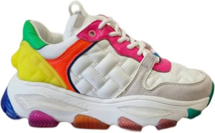 Kurt Geiger London Lettie Eagle Lage sneakers Leren Sneaker Dames Wit