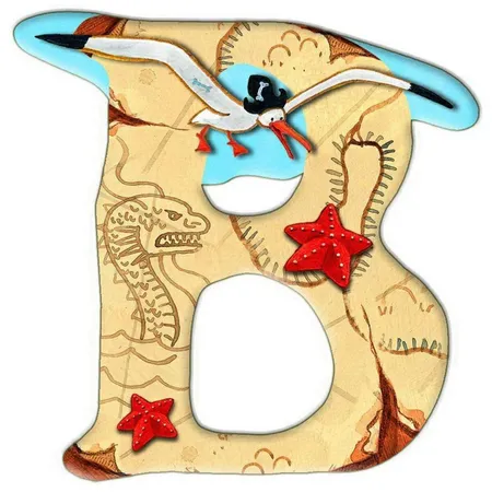 Die Spiegelburg Capt'n Sharky Buchstabe B