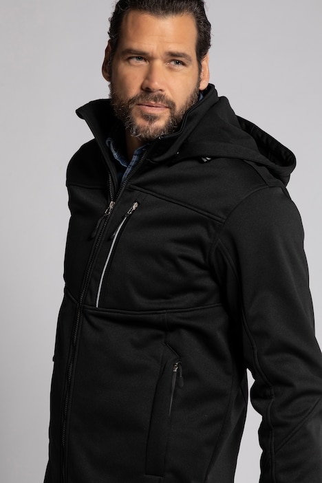 Softshelljacke, Outdoor, wind-, wasserabweisend, bis 8XL