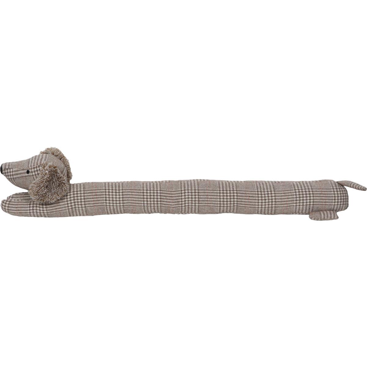 BOUDIN PORTE 1 BOURRELET TECKEL 80CM BANDE AGRIPPANTE BEIGE