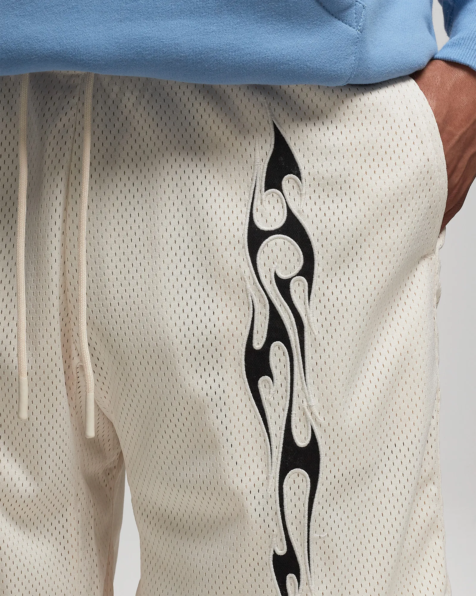 Pleasures FLAME MESH SHORTS
