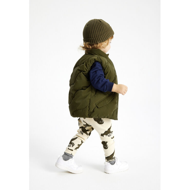 The New TNSLevi Rib Leggings Angora dino aop