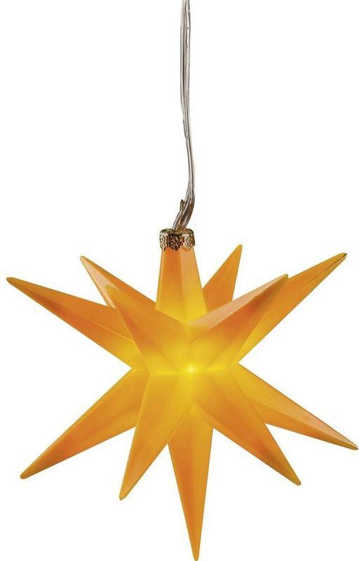LED-kerstster HGD CW62-1006 LED vast ingebouwd N/A Warmwit N/A