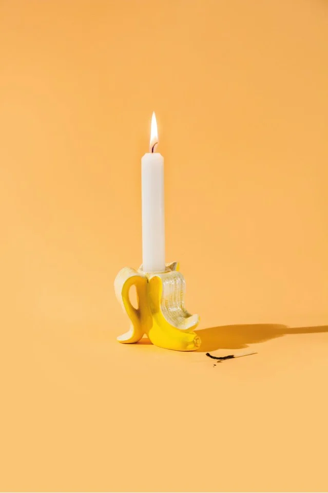 Lysestage - Banana Romance (2 stk.)