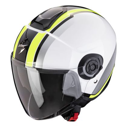 Casque Scorpion Exo EXO-CITY II - VEL - Blanc / Jaune