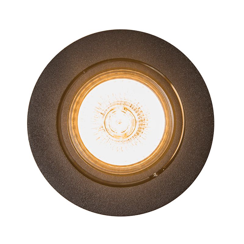 Moderne inbouwspot zwart kantelbaar - Cisco