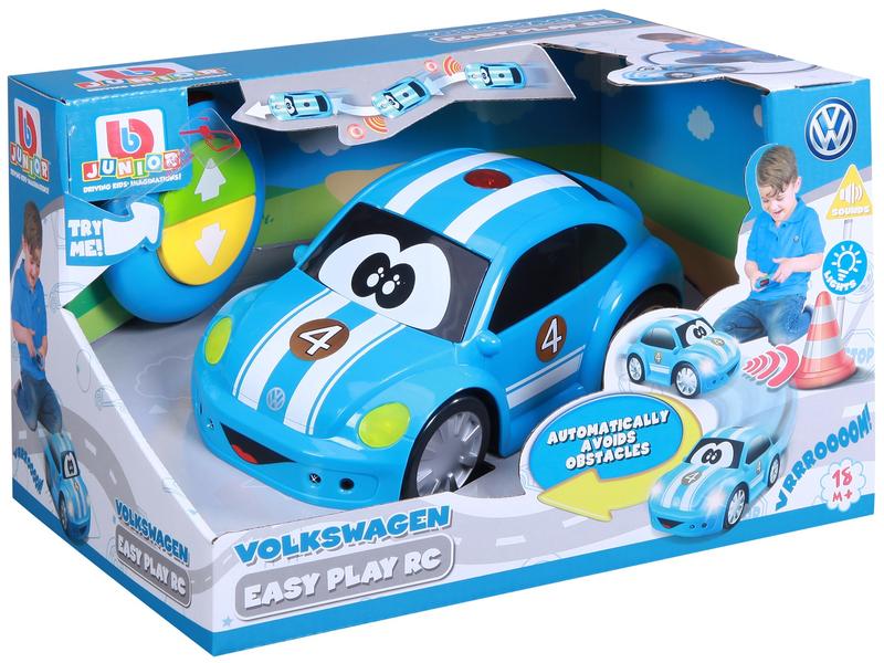BB Junior Auto RC VW Beetle VW Käfer mit runder Fernbedienung und Motoren-Sound