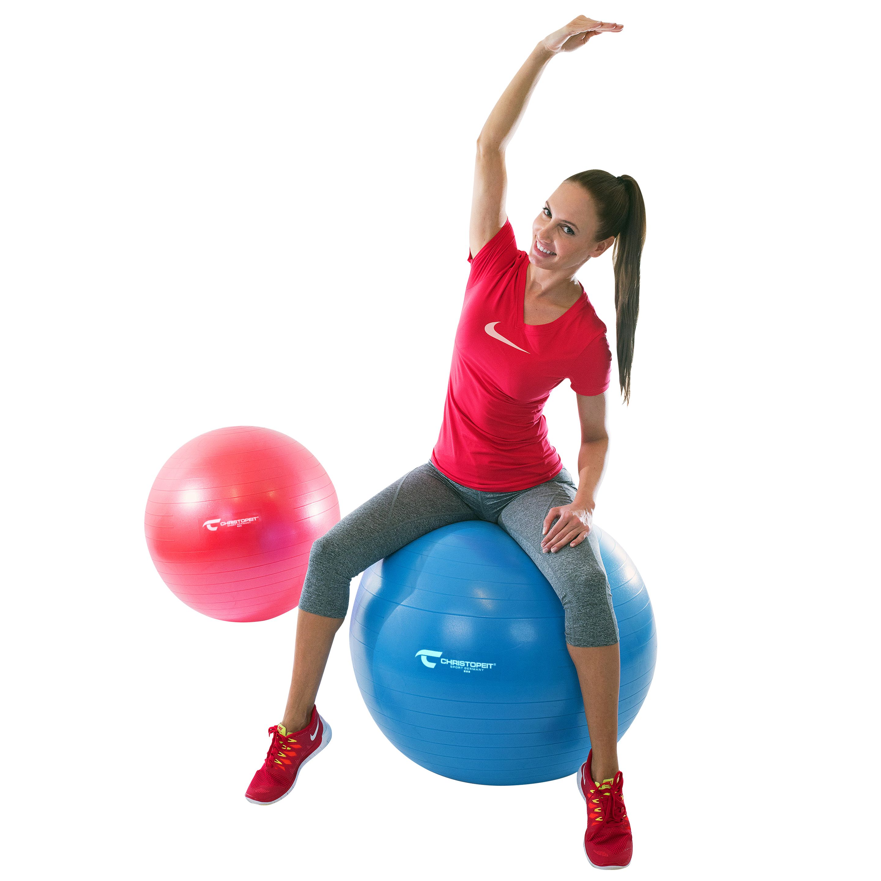 CHRISTOPEIT SPORT Gymnastikball 75 cm Ø