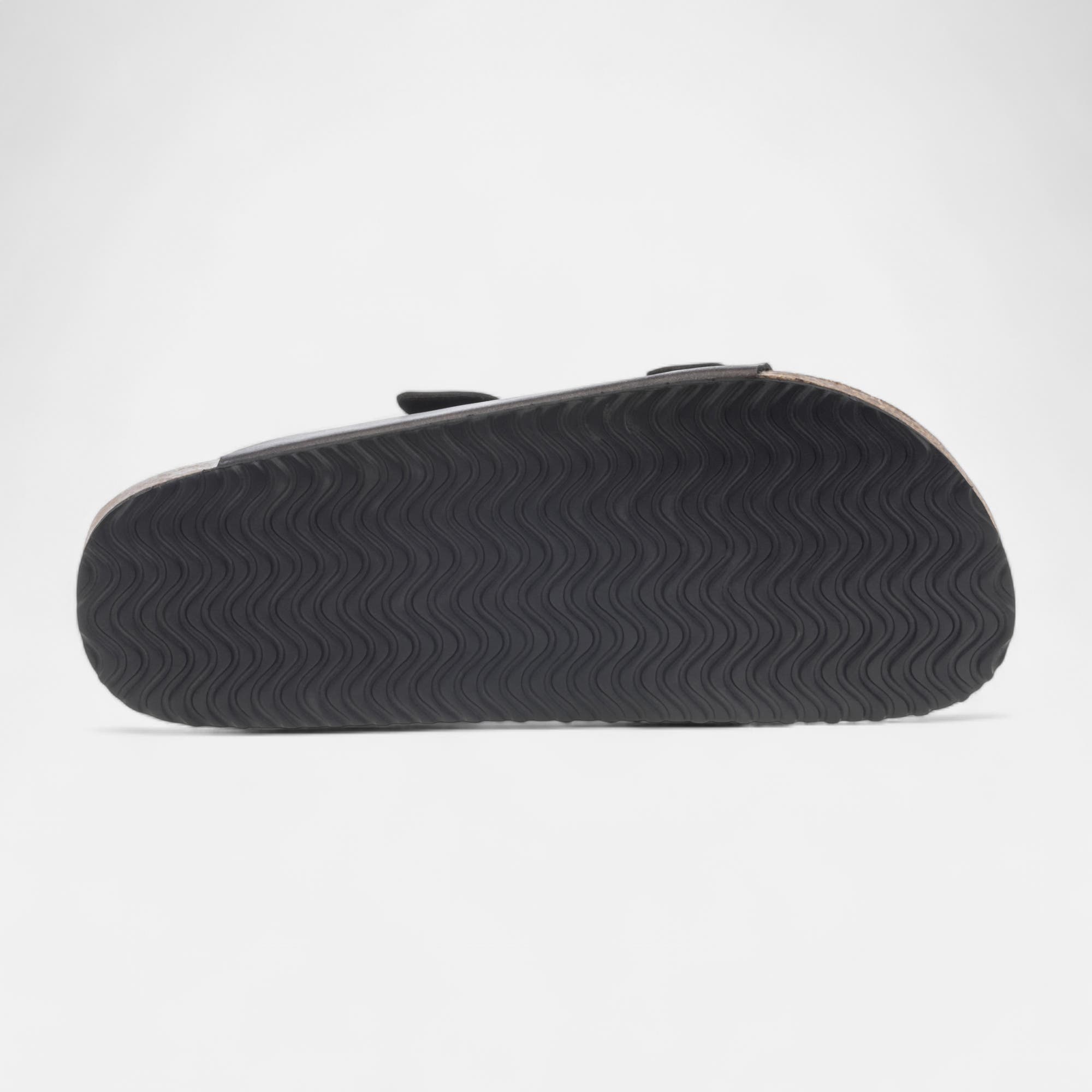 Mules semelle liège Homme marron