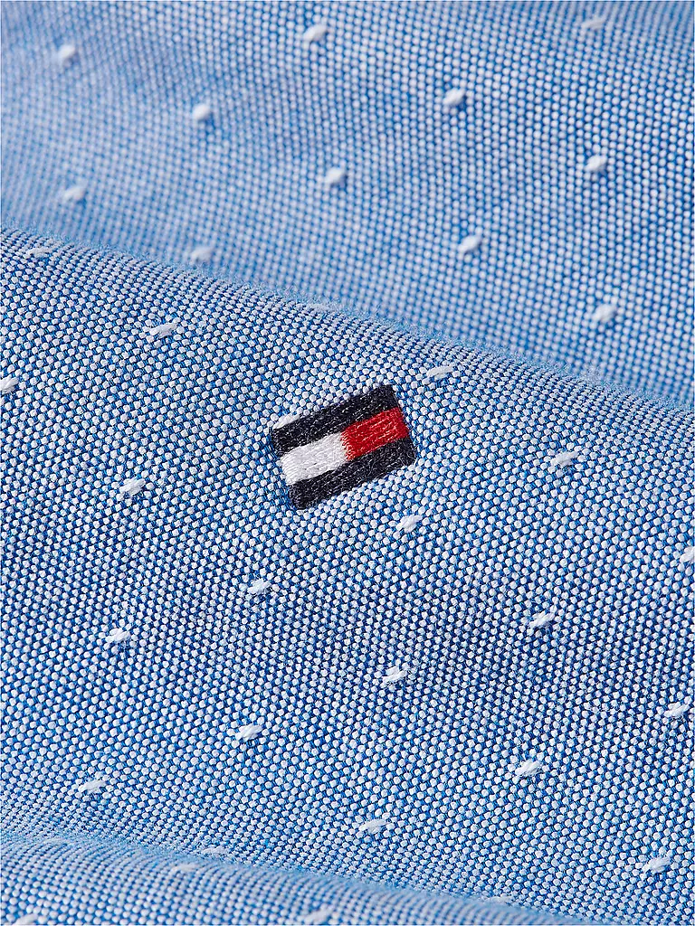 TOMMY HILFIGER Hemd Slim Fit hellblau