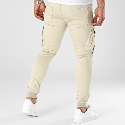 Pantalon Cargo Beige
