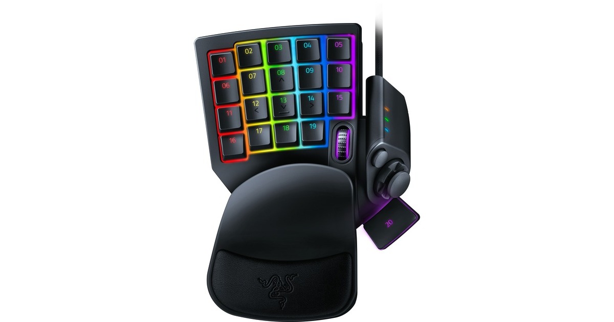 RazerTartarus Pro gaming keypad  (Zwart, Razer Analog Optical Switch)