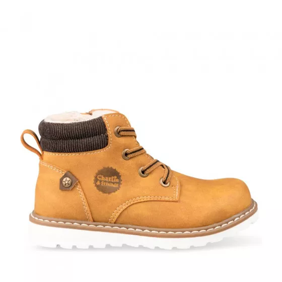 Bottines JAUNE CHARLIE & FRIENDS