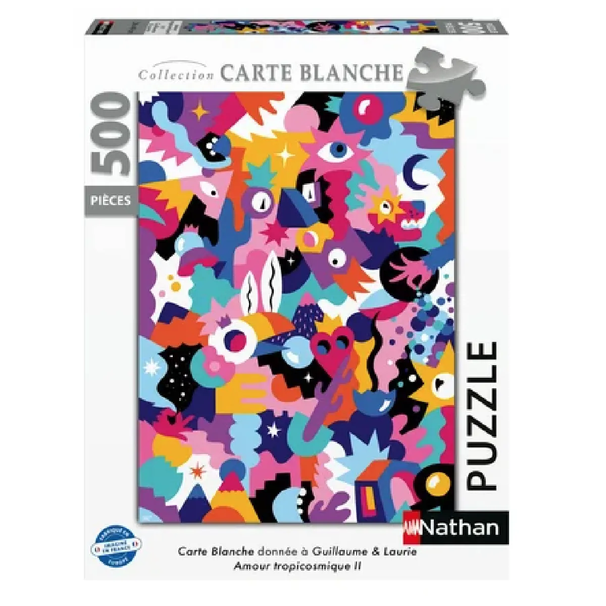 Nathan - Puzzle 500p - Amour carte blanche