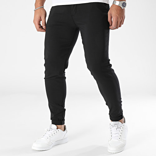 Lot De 2 Pantalon Chino Noir Beige