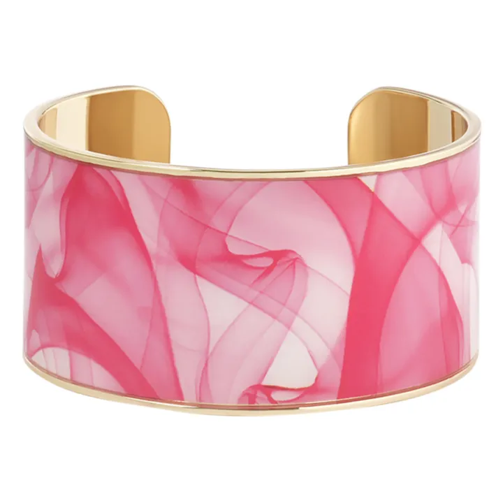 Bangle Up Manchette Ajustable Pina | Rose