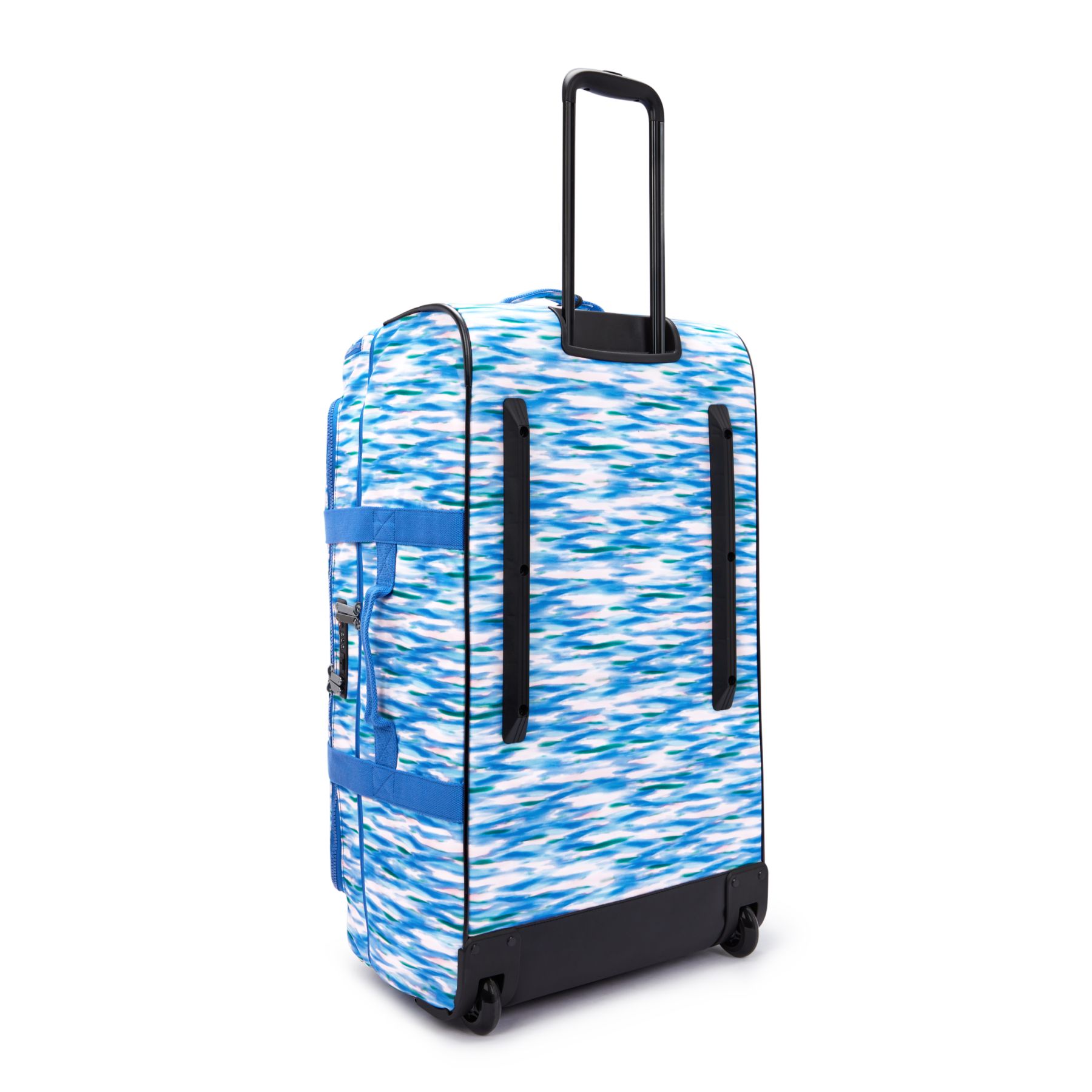 AVIANA L Grande valise à roulettes avec sangles ajustables - Diluted Blue