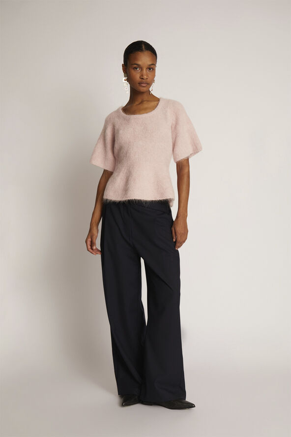 MUNTHE TAISA Alpaca Blend Knit Rose
