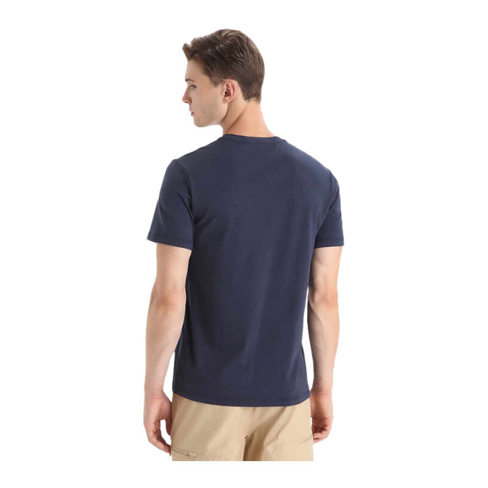 Icebreaker CENTRAL CLSSIC IB - Tee-shirt Homme midnight navy