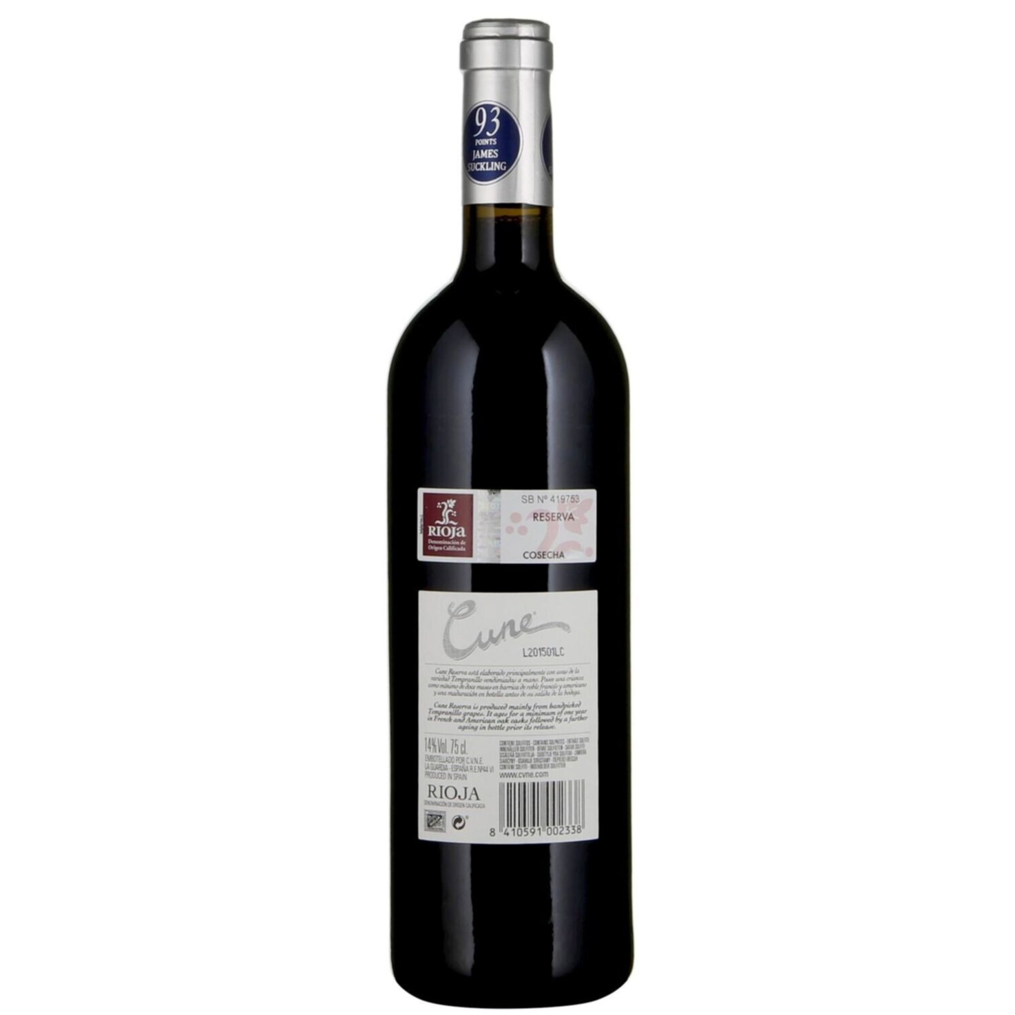 Rioja DOCa Reserva Cune -75cl