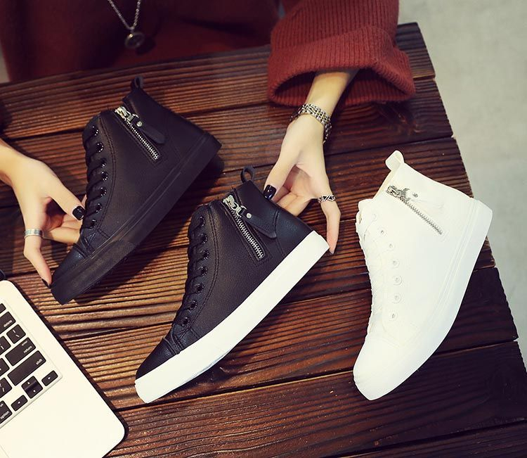 Solejoy - Hoge veterschoenen