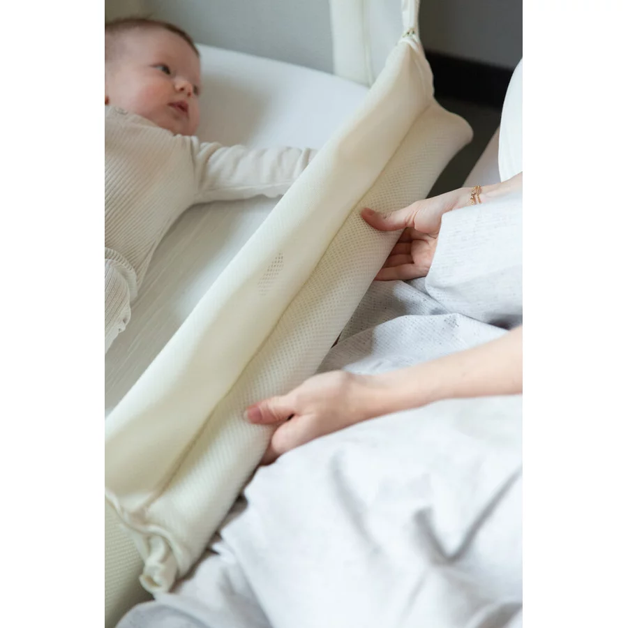CHILDHOME Beistellbett Evolux Buche, weiß