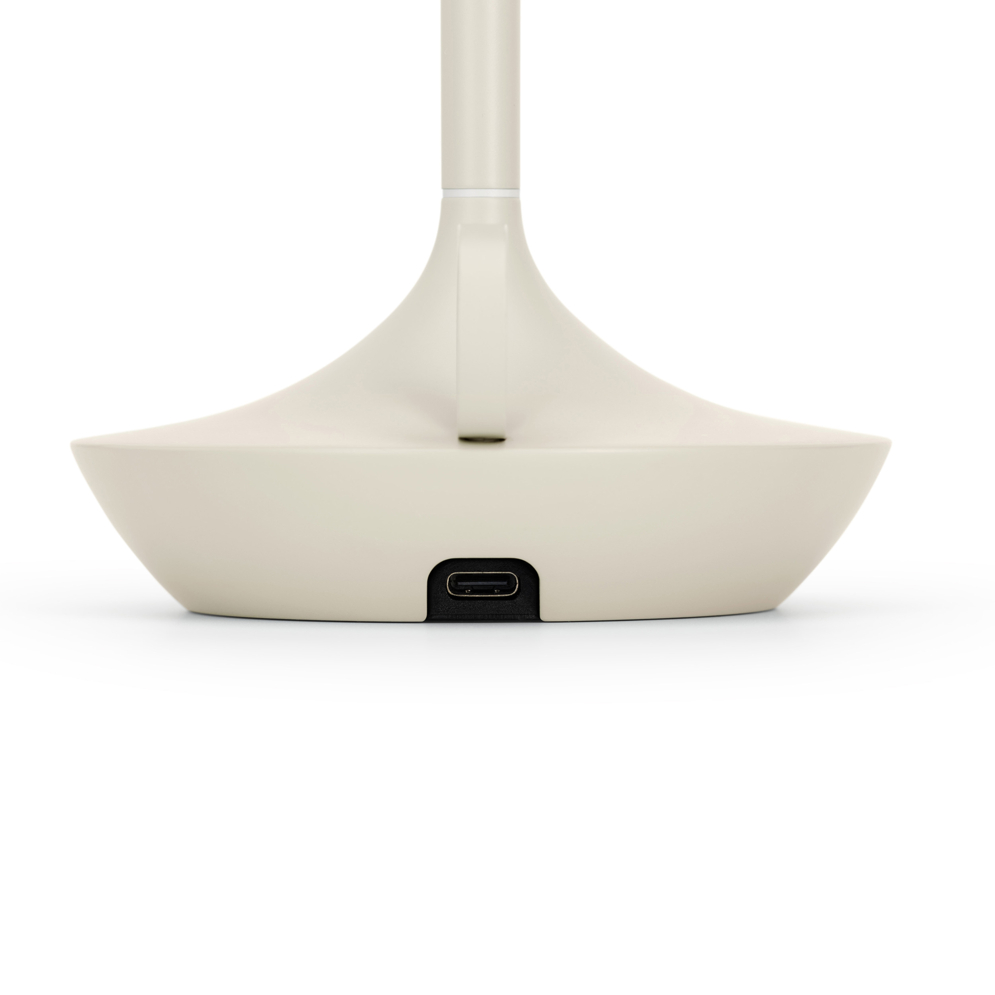 Tafellamp Wick S LED oplaadbaar grijs