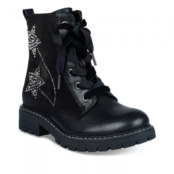 Bottines NOIR LOVELY SKULL