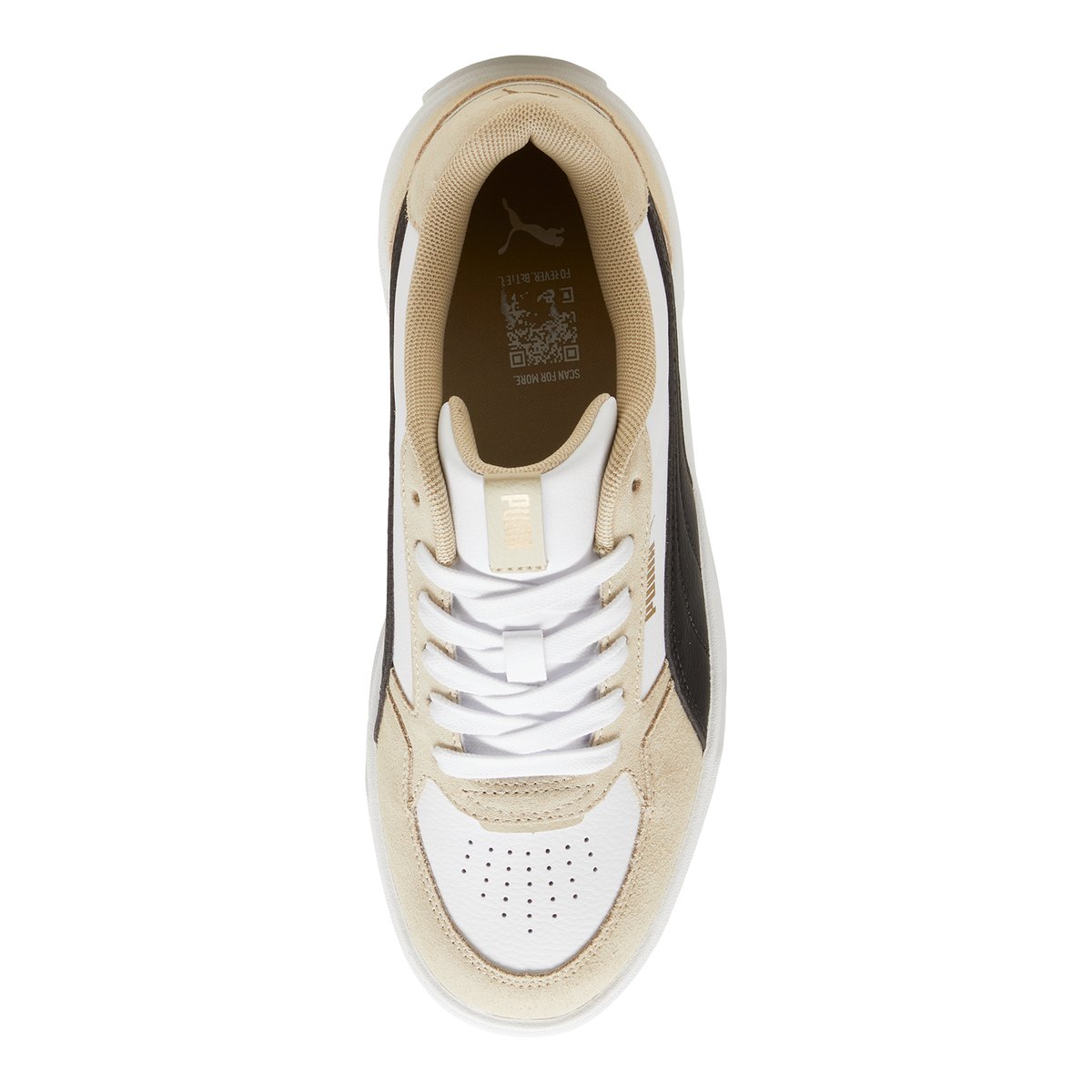 PUMA-Karmen rebel-Baskets - Talon plat - Autre Beige