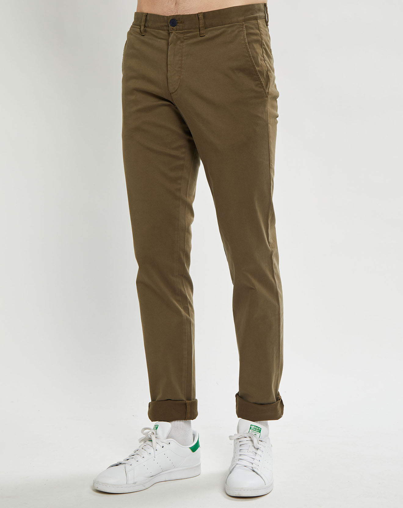 Tommy Hilfiger Pantalon Bleecker Th Flex Satin Gmd kaki