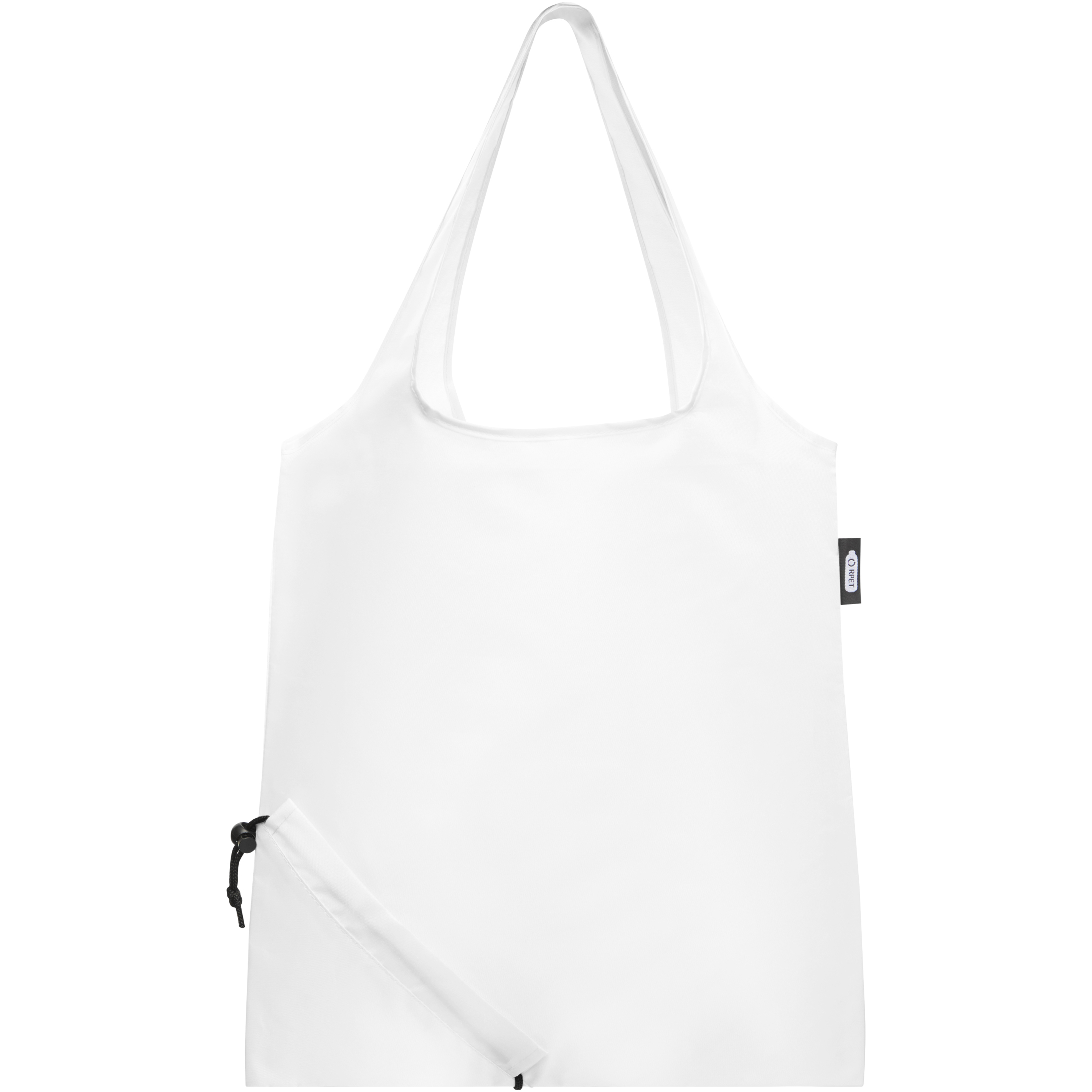 EgotierPro 120541 - Sac shopping pliable Sabia en PET recyclé 7L