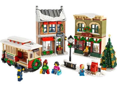 LEGO Kerst dorpsstraat (10308)